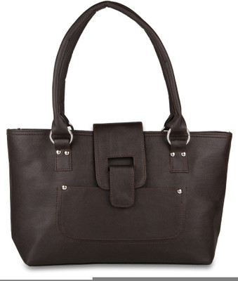 

Alessia Hand-held Bag(Brown)