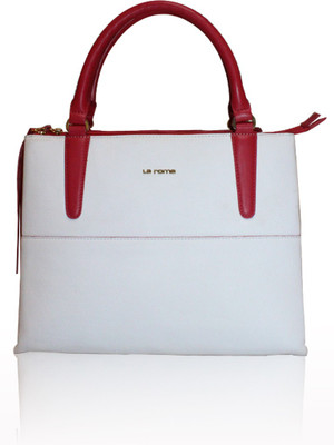 

La Roma Hand-held Bag(White)