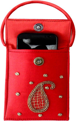 

Beadworks Pouch Potli(Red)