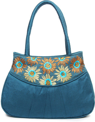 Indian Rain Hand-held Bag(Blue)