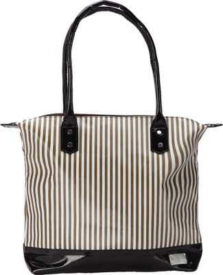 

The Zoya Life Shoulder Bag(White, Black), Black;white
