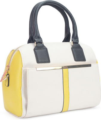 

Allen Solly Hand-held Bag(Beige, Yellow)