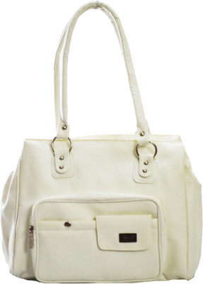 

JG Shoppe Hand-held Bag(White)