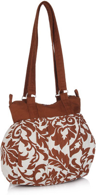 

Home Heart Shoulder Bag(White, Orange), Orange;white