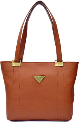 

AGINOS Shoulder Bag(Brown)