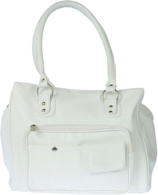

JG Shoppe Hand-held Bag(White)