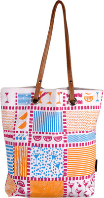 

Kanvas Katha Tote(Multicolor)