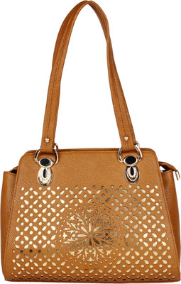 

Glitzy Galz Shoulder Bag(Tan)