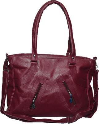 

Nandini Home Hand-held Bag(Maroon)