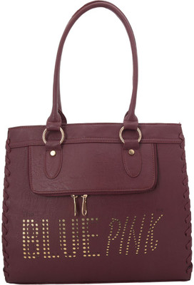 

The Blue Pink Hand-held Bag(Maroon)