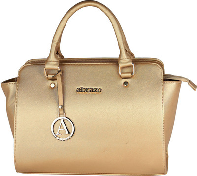 

Abrazo Hand-held Bag(Gold)
