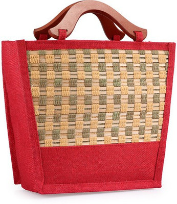 

Saffron Craft Hand-held Bag(Red)