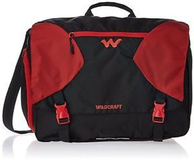 

Wildcraft Messenger Bag(Red, Black), Black;red