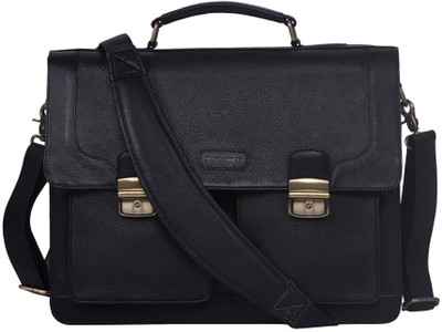 

Justanned Messenger Bag(Black)