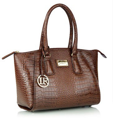 

La Roma Hand-held Bag(Brown)