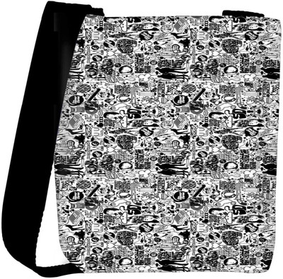 

Snoogg RPC-383-SLTOBAG Shoulder Bag(Multicolor, 18 inch)