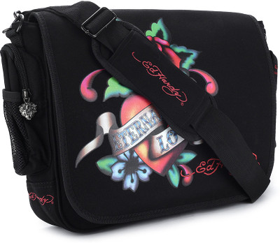 

Ed Hardy Messenger Bag(Black)