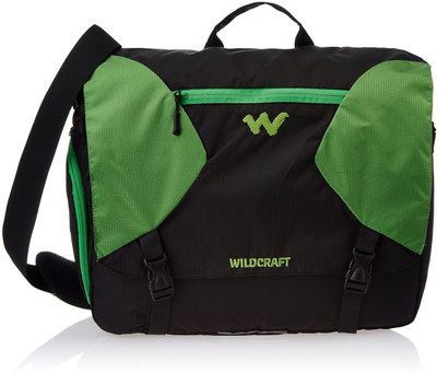 

Wildcraft Messenger Bag(Black, Green)