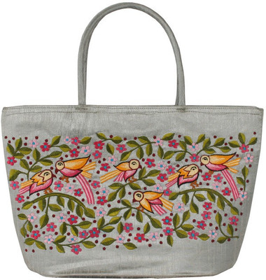 

Soulful Threads Hand-held Bag(Grey)