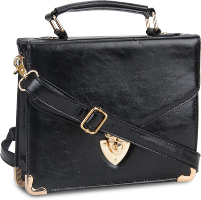 

Carlton London Messenger Bag(Black)