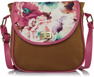 

Haqeeba Women Casual Multicolor Canvas Sling Bag