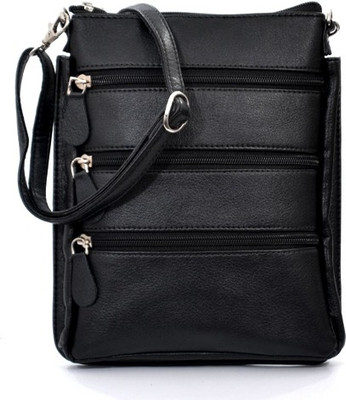 

Leathers18 Messenger Bag(Black)