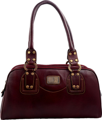 

Second Skin Hand-held Bag(Maroon)
