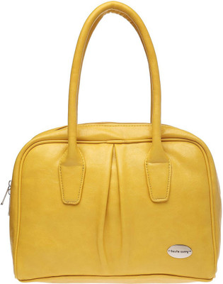 

Haute Curry By Shoppers Stop Hand-held Bag(Yellow)
