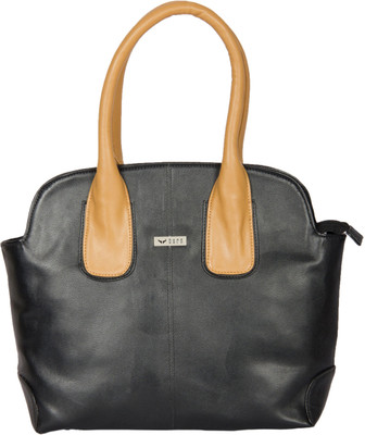

Bern Hand-held Bag(Black, Beige), Beige;black