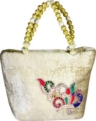 

Arisha kreation Co Hand-held Bag(Beige)