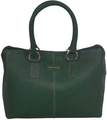 

Justanned Hand-held Bag(Green)