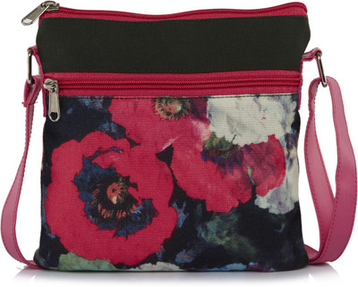 

Haqeeba Women Casual Multicolor Canvas Sling Bag