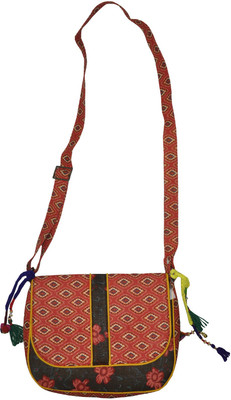 

Lal Haveli Sling Bag(Multicolor)