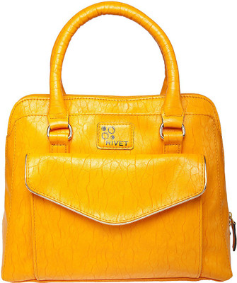 

Rivet Hand-held Bag(Yellow)