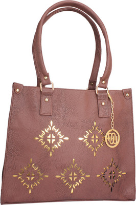 

Meow Wings Hand-held Bag(Brown)