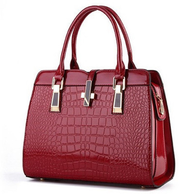 

Tanned Hand-held Bag(Maroon)