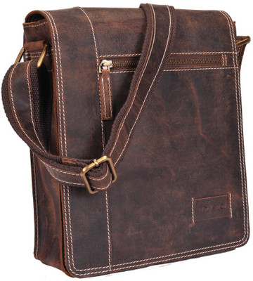 

Hidestitch Messenger Bag(Brown)