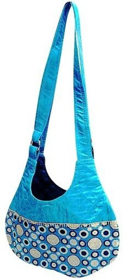 

Indha Craft Shoulder Bag(Blue)