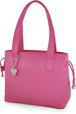 

Butterflies Hand-held Bag(Pink)