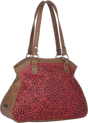

Peperone Hand-held Bag(Maroon)