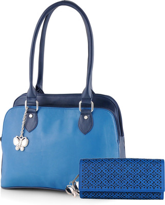 

Butterflies Hand-held Bag(Blue)