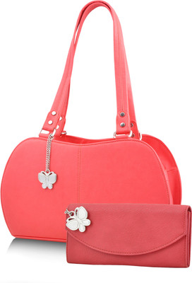 Butterflies Hand-held Bag(Red)