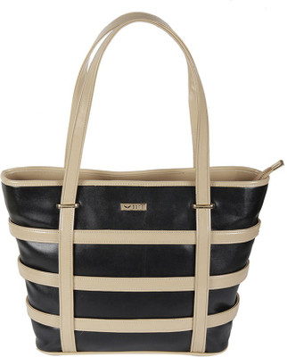 

Bern Hand-held Bag(Black, Beige), Beige;black