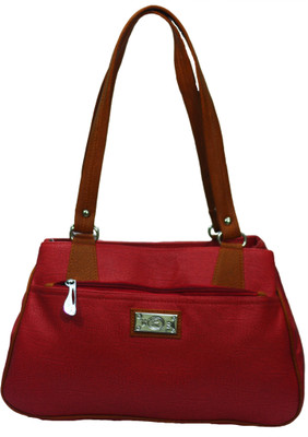 

VS Creation Shoulder Bag(Pink, Brown), Brown;pink
