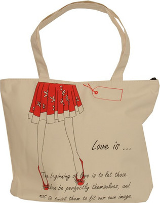 

Priya Exports Tote(White)