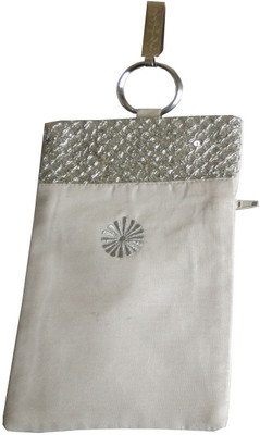 

Needlecrest Pouch Potli(White)