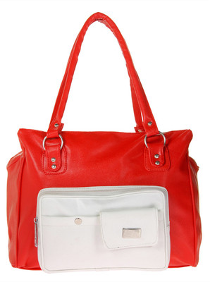 

JG Shoppe Hand-held Bag(Red)