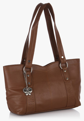 

Butterflies Hand-held Bag(Brown)