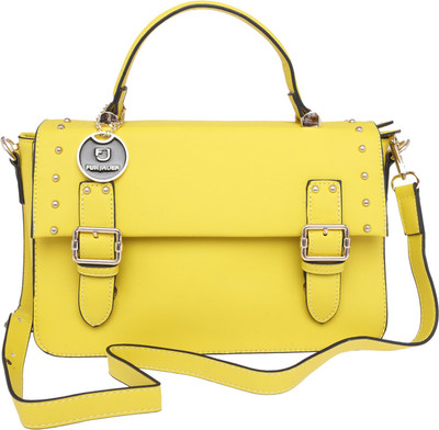 

Fur Jaden Hand-held Bag(Yellow)