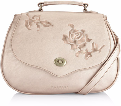 

Caprese Satchel(Gold)